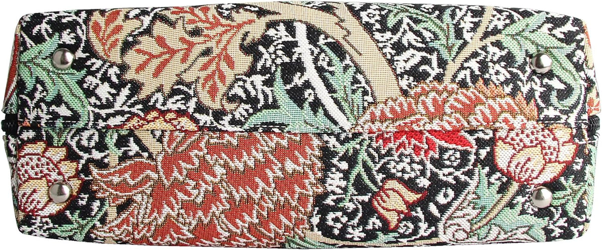 Bolsa de mano grande Signare con diseño floral