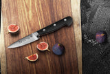 Cuchillo de corte alemán de acero forjado, hoja de 3.5