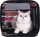 Transportadora fácil para gatos grandes y medianos, Escape Proof