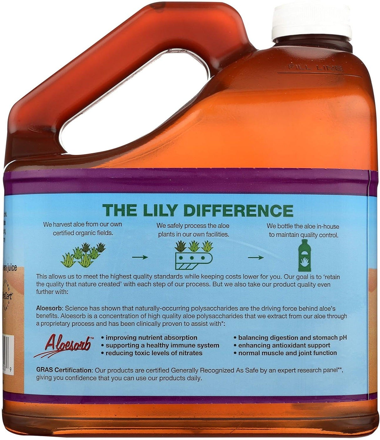 Suplemento Aloe Vera Juice 128 oz