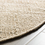 Rug Redondo 8' SAFAVIEH Jute Boho Fringe NF368B Artesanal
