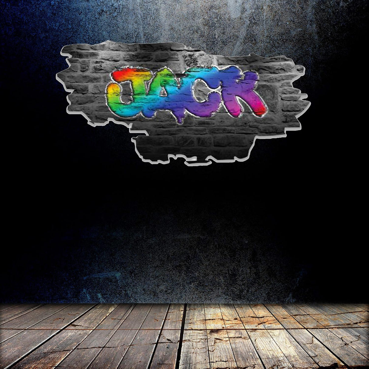 Vinilo Personalizado 3D Graffiti | Decoración Removible MYS105-Medio