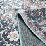 Alfombra Lavable 8x10 Adiva Antideslizante para Hogar