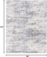 Alfombra Shag Moderna SAFAVIEH, Diseño Abstracto, BER219G