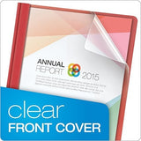 Cubiertas Para Informes Oxford Clear Front, Tamaño Carta,