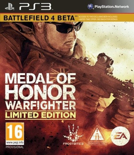 medalla de honor  Edición Limitada ps3