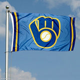 Bandera  para fans con logotipo retro