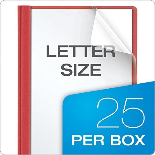 Cubiertas Para Informes Oxford Clear Front, Tamaño Carta,