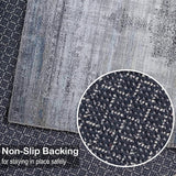 Alfombra Lavable 2x3 Adiva con Antideslizante, Vintage