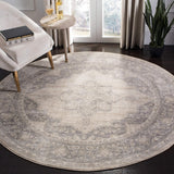 Alfombra Redonda Medallón Desgastado, Ideal para Áreas Tráfico (BNT865B)