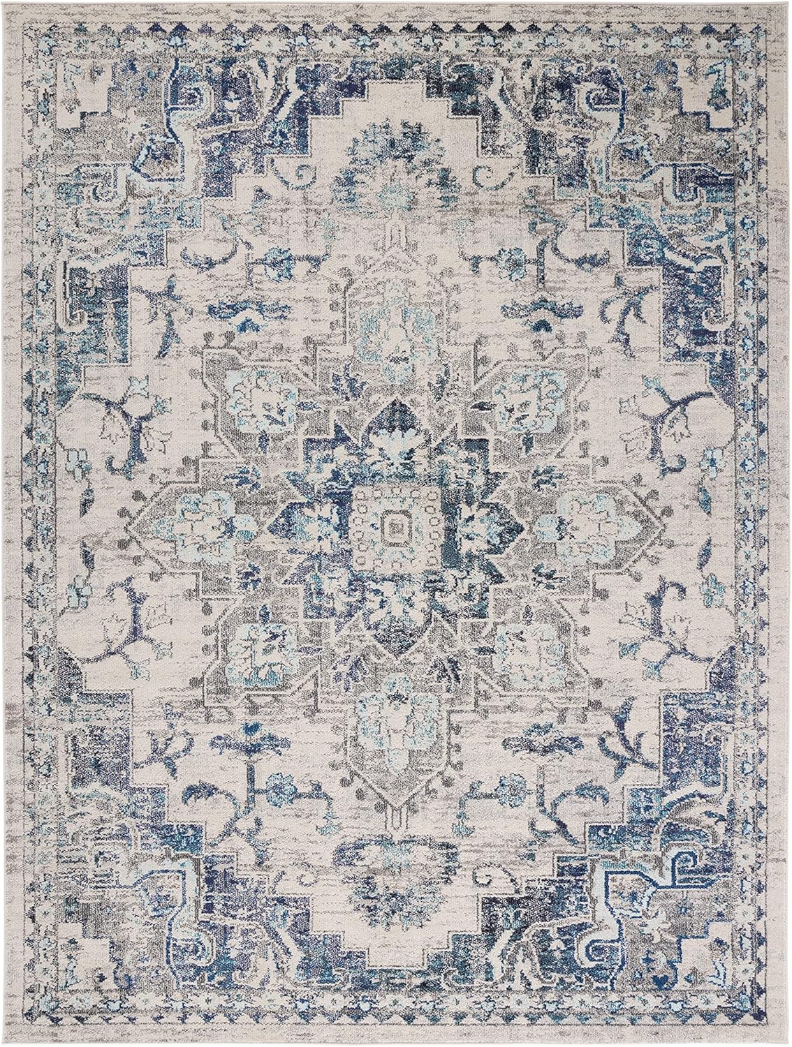 Alfombra SAFAVIEH Madison, Boho Chic, Diseño Distressed, MAD473C