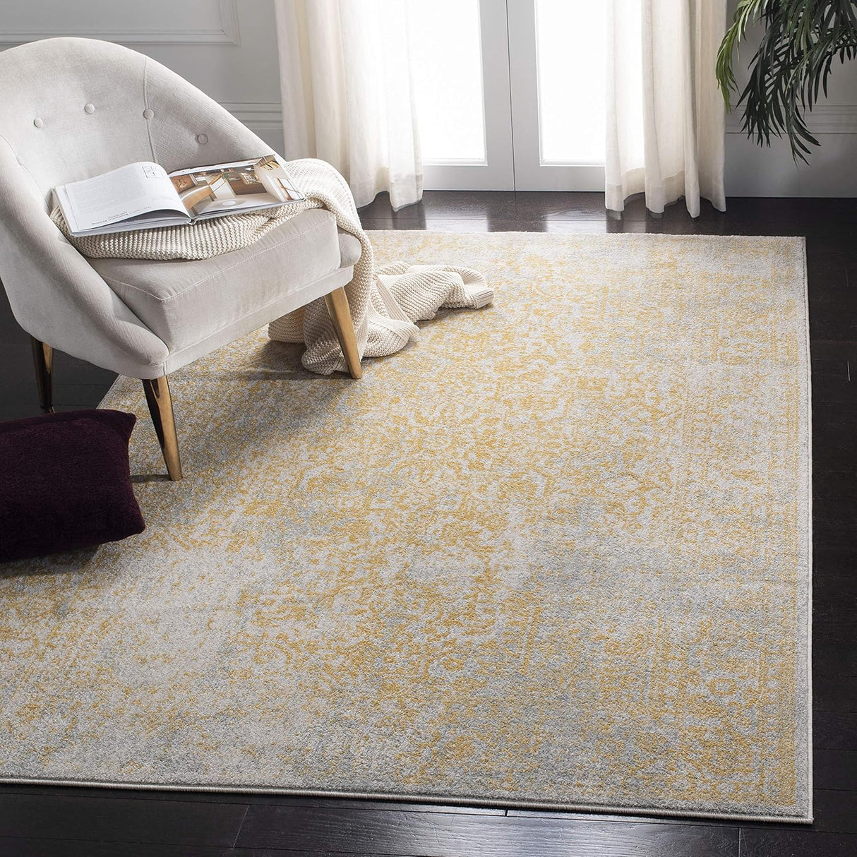 Alfombra Oriental Desgastada para Sala o Dormitorio EVK256B