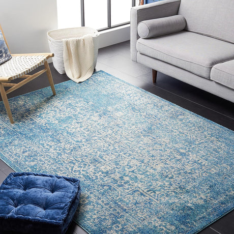 Alfombra Oriental Desgastada No Desprende Pelusa EVK256C