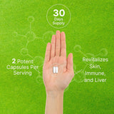 Suplemento de glutatión 1000 mg por porción 98% de pureza