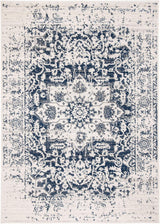 Alfombra de Área, Diseño Medallón Copo de Nieve, MAD603D