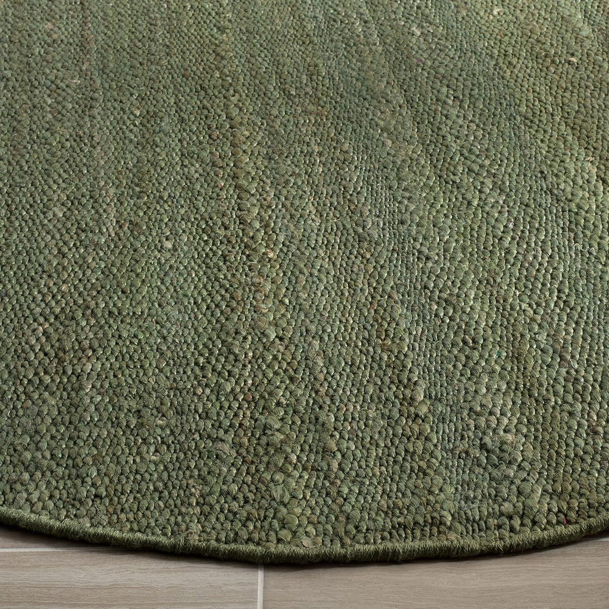 Alfombra Redonda de Jute SAFAVIEH, Fringe Boho, NF368G