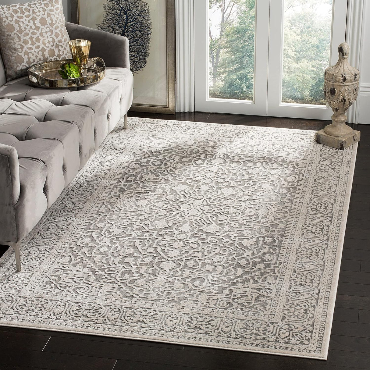 Alfombra SAFAVIEH Reflection, diseño boho tribal, RFT670D