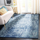 Alfombra de área, diseño oriental, fácil cuidado, modelo EVK256A