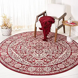 Alfombra redonda medallón deslavado 6'7 BNT832Q