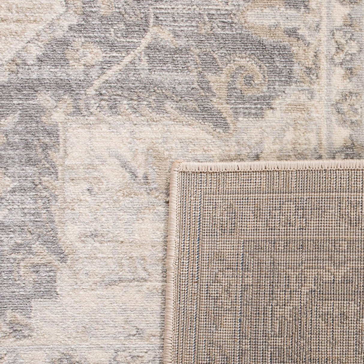 Alfombra de Área Medallón Desgastado, Fácil Cuidado, BNT865B