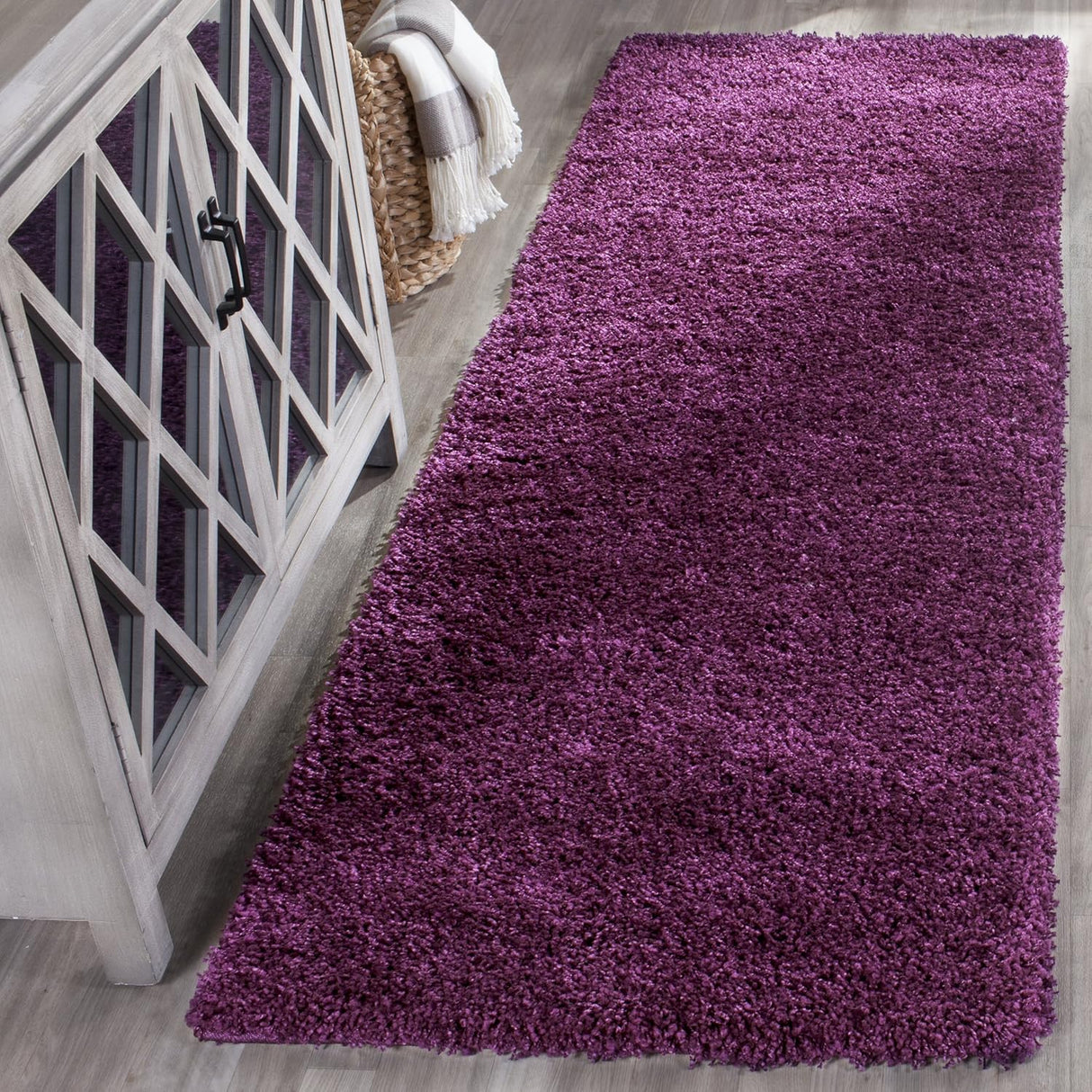 Alfombra Runner Shag - 2 de grosor, fácil cuidado, modelo SG151-7373
