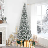 Árbol de Navidad Artificial 7.5ft Naomi Home, 350 Luces, Slim