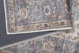 Alfombra Lavable Adiva 2x3 con Antideslizante, Vintage