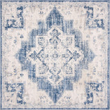 Alfombra Cuadrada Medallón Desgastada 10' Modelo BNT865A