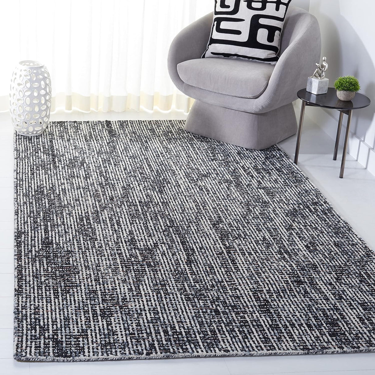 Alfombra de lana hecha a mano, SAFAVIEH, colección Abstract ABT468L