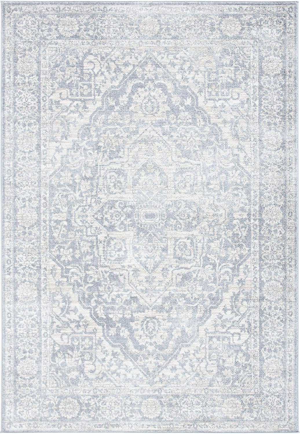 Alfombra Acento Medallón Distressed 4' x 6' Modelo BNT832F