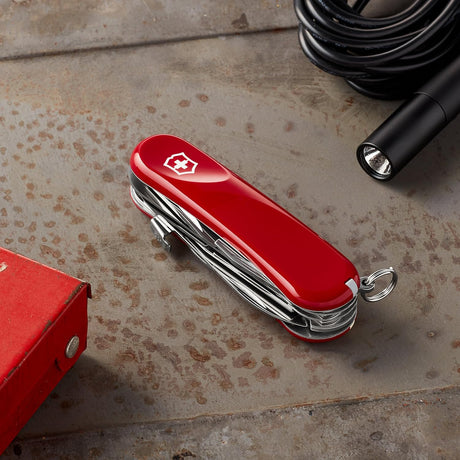 Cuchillo de bolsillo rojo