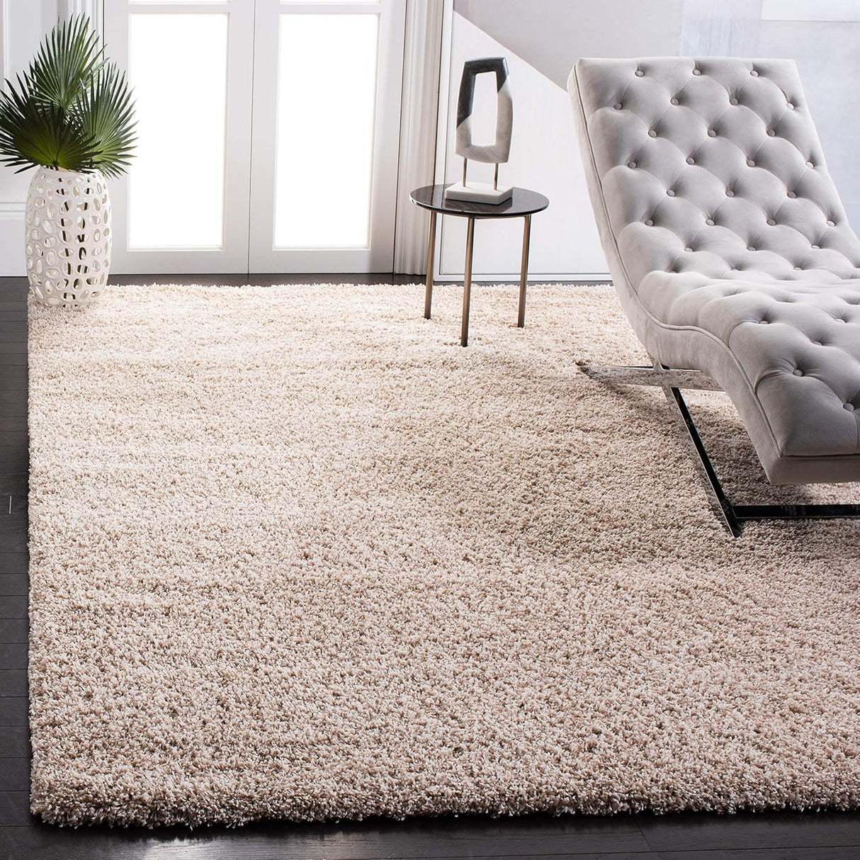 Alfombra Acento Shag, Antideslizante y Fácil Cuidado, SG151-1313