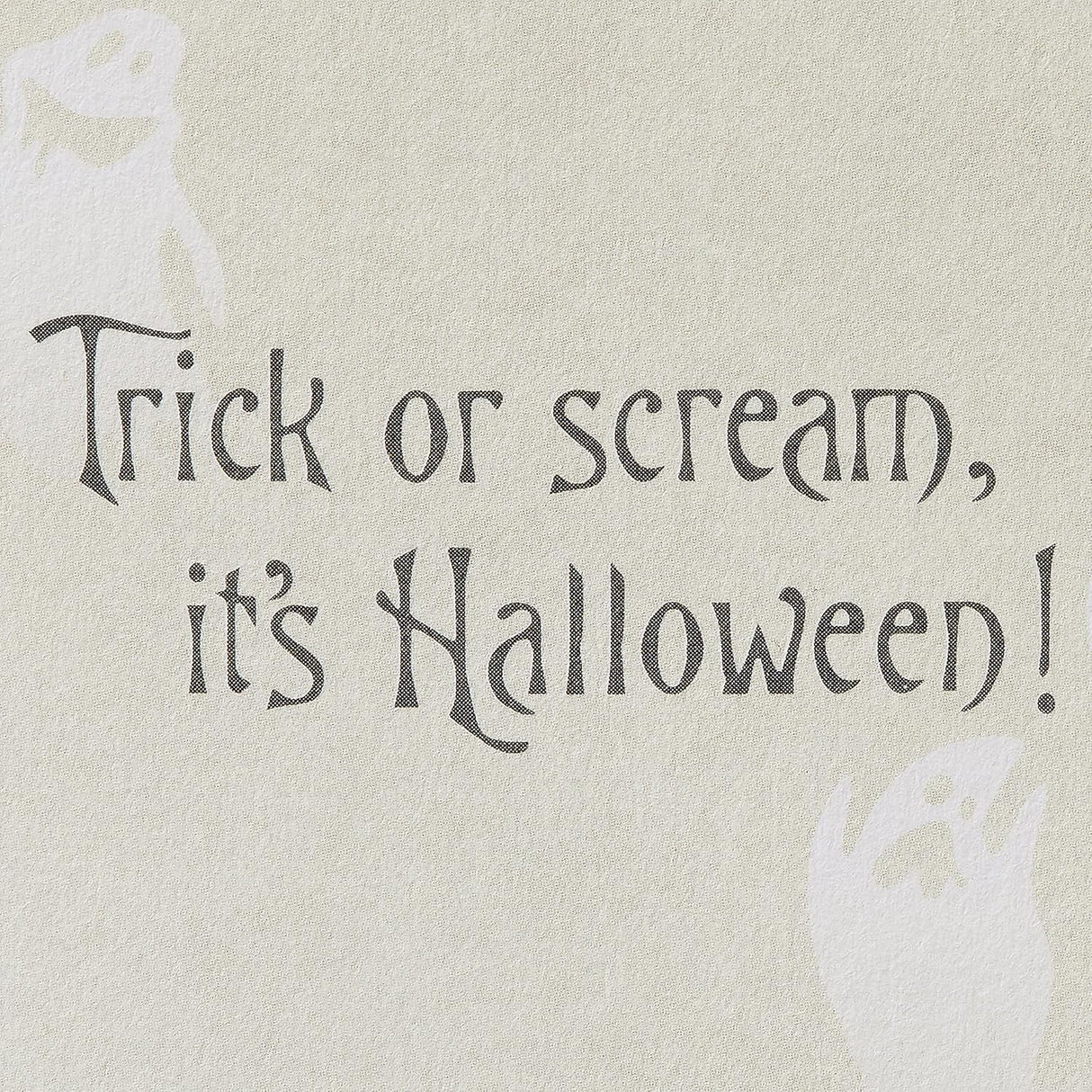 Tarjeta Halloween Papyrus Trick or Scream, divertida y única