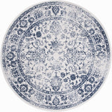 Alfombra Redonda Oriental Distressed, Fácil Cuidado, ADR109M-4R