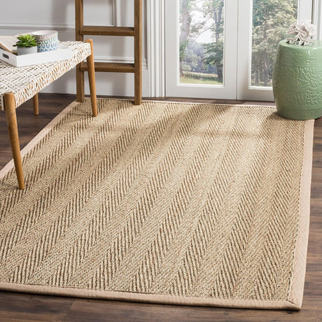 Runner de fibra natural Safavieh, diseño espiga, NF115C
