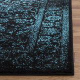 Alfombra Área Cuadrada, Diseño Oriental Desgastado, ADR109K