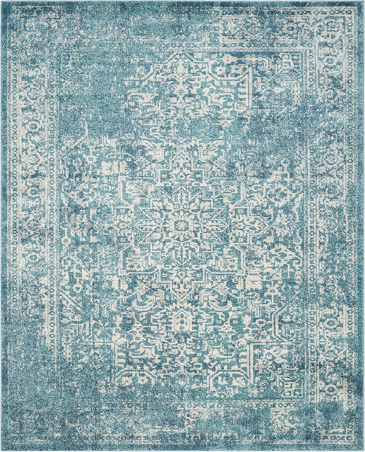 Alfombra Evoke - Diseño oriental, fácil cuidado, modelo EVK256C