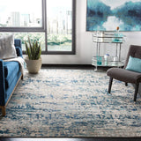 Alfombra Moderna Abstracta SAFAVIEH, No Desprende Pelusa, MAD460K