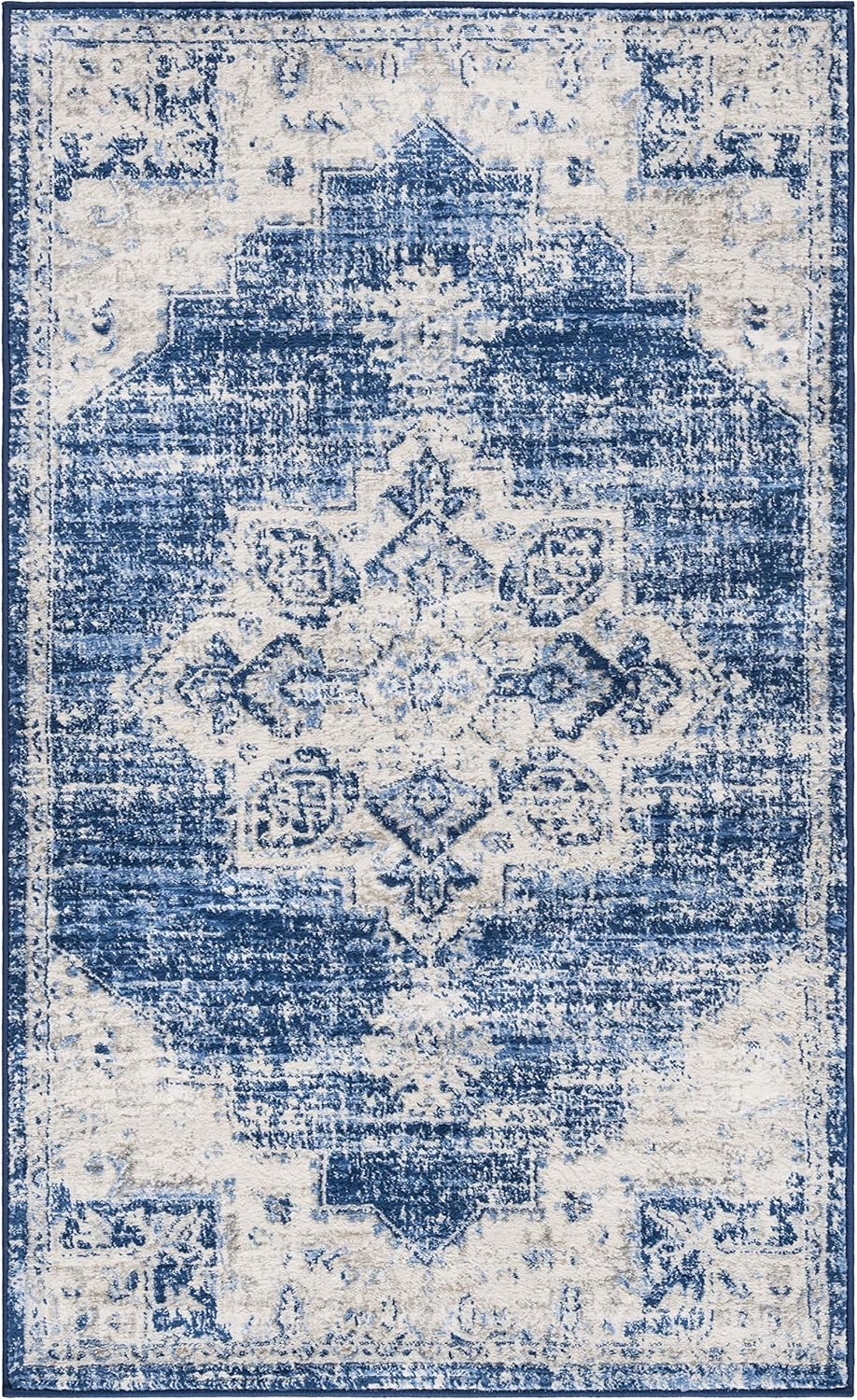 Alfombra Acento Distressed Medallón 3' x 5' BNT865A