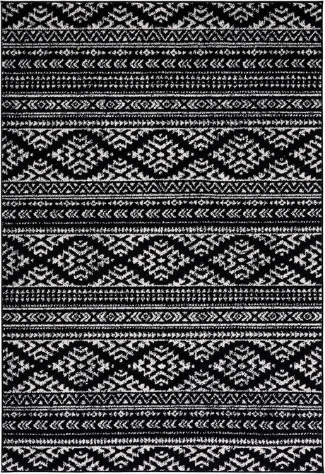 Alfombra Acento Tulum - Diseño Tribal Marroquí, Fácil Cuidado