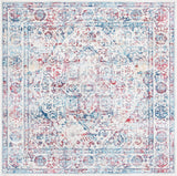 Alfombra Cuadrada Medallón Distressed, Fácil Cuidado, BNT832B