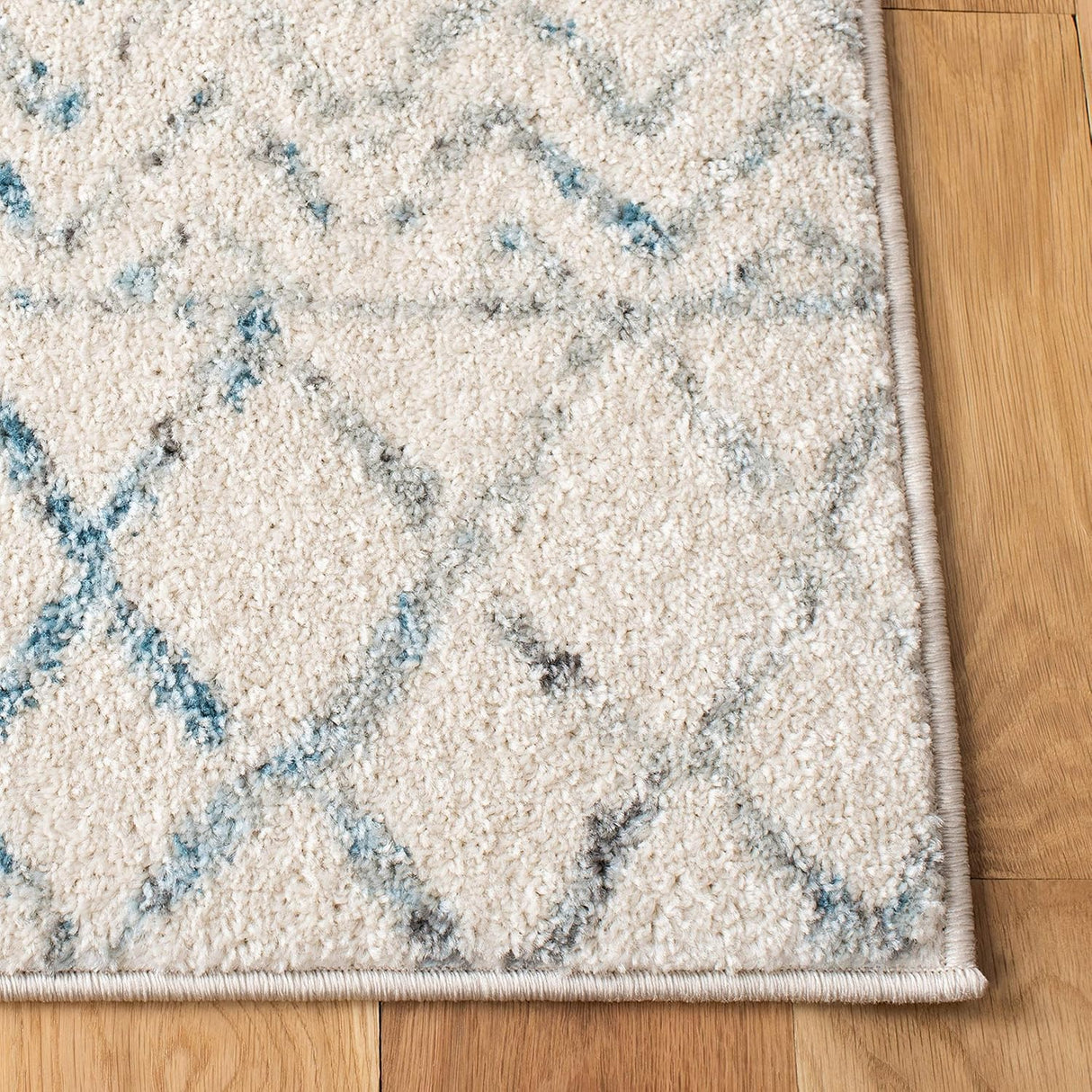 Alfombra de área 8' x 10', diseño boho marroquí, fácil cuidado
