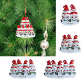 Adornos Navideños Gnomos Personalizados 2024 - 4 Nombres