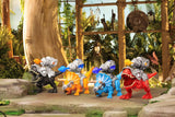 Island Smashers Dino Batallas T-Rex de ZURU 50+ Sorprensas