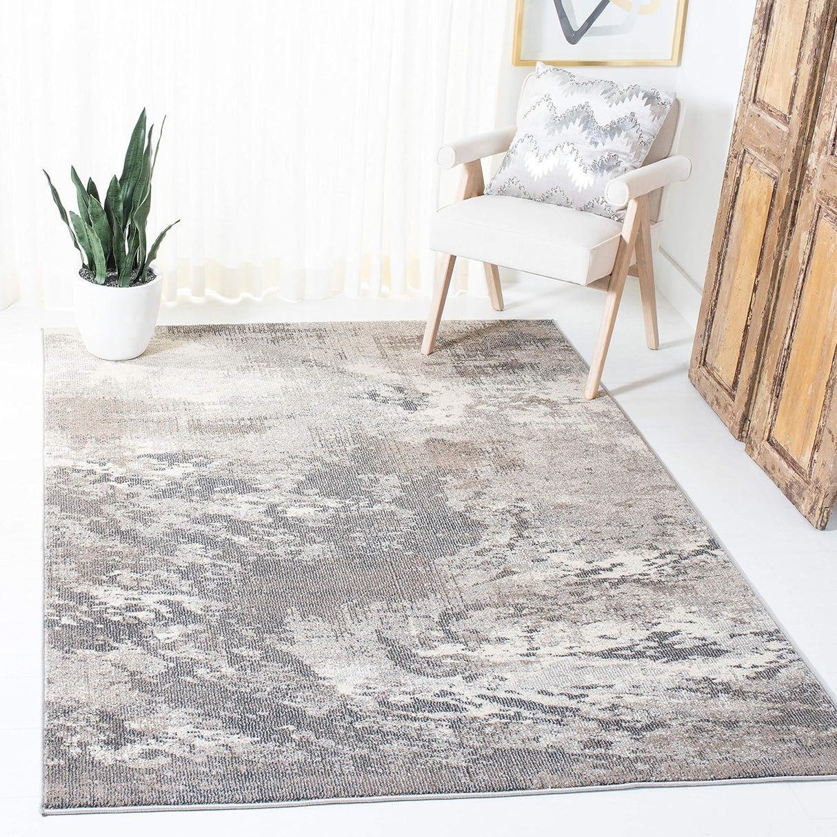 Alfombra Safavieh Madison, diseño moderno, fácil cuidado, MAD440B