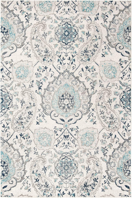 Alfombra Boho Chic SAFAVIEH Madison, Diseño Paisley, MAD600C