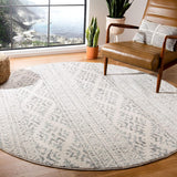 Alfombra redonda tribal boho 8' modelo TUL272A
