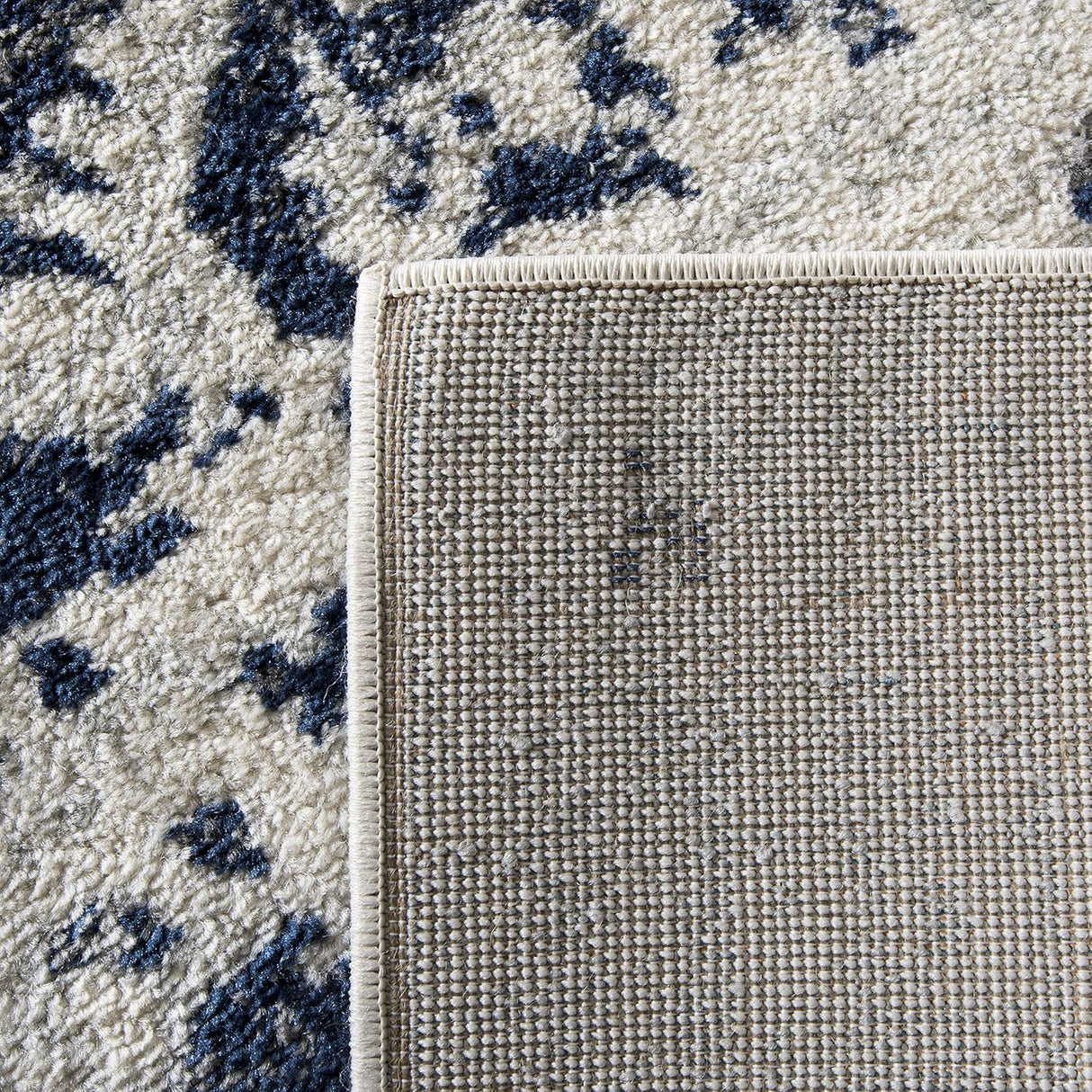 Alfombra Oriental Medallón Nieve, Distressed, Modelo MAD603D