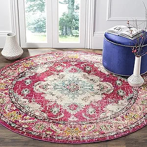 Alfombra Boho Chic Medallón Distressed MNC243D