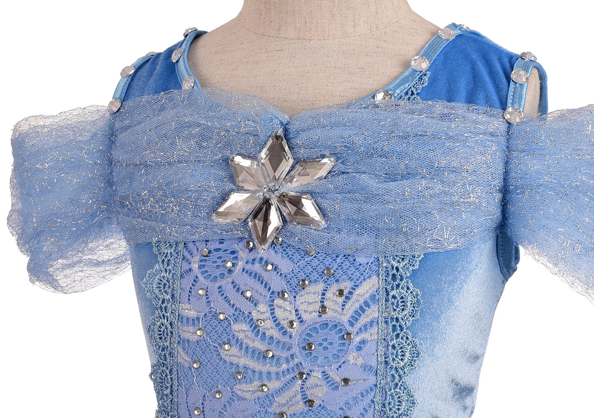 Dressy Daisy Disfraz de princesa Cenicienta para niñas